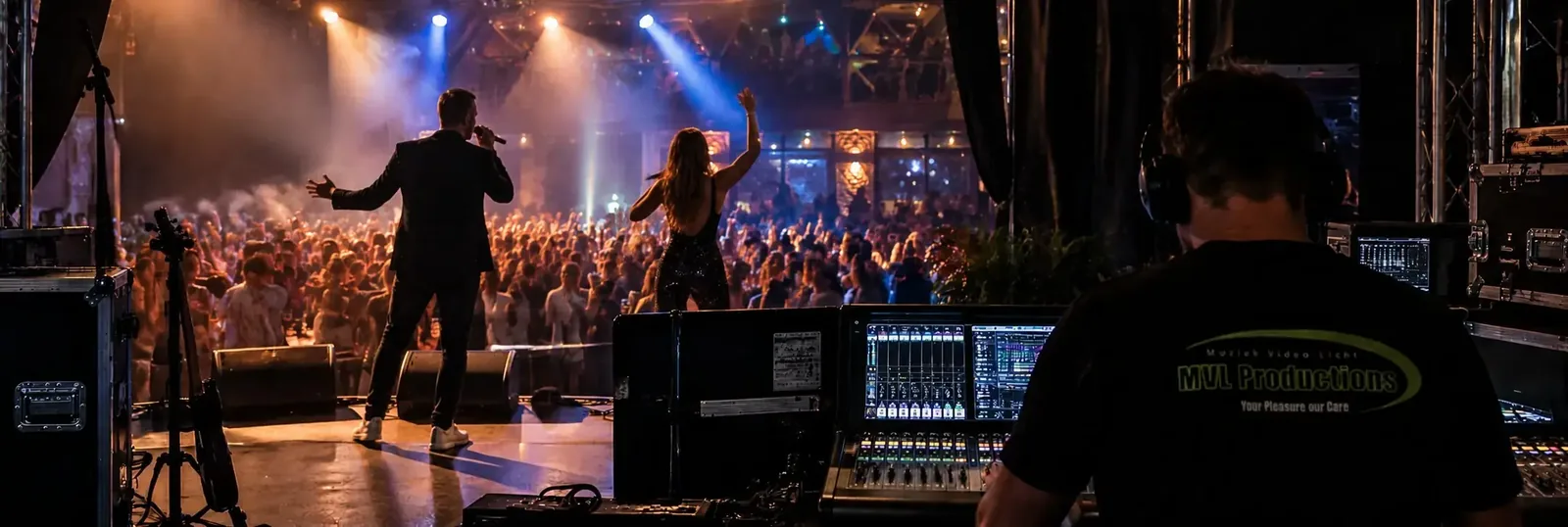 Tape-Acts voor evenementen en producties